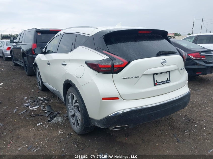 2021 Nissan Murano Sl VIN: 5N1AZ2CS2MC136116 Lot: 12361362