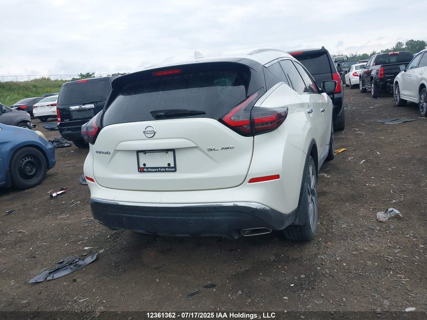 2021 Nissan Murano Sl VIN: 5N1AZ2CS2MC136116 Lot: 12361362