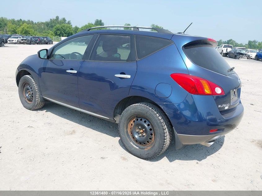 2009 Nissan Murano Sl VIN: JN8AZ18W59W103986 Lot: 12361480