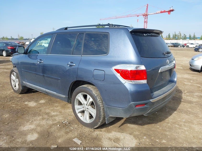 2012 Toyota Highlander Se VIN: 5TDBK3EH1CS162742 Lot: 12361513