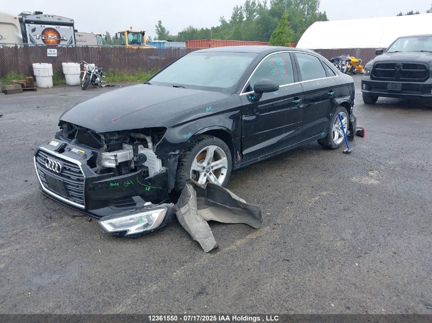 2018 Audi A3 2.0T Komfort VIN: WAUB8GFF9J1034212 Lot: 12361550