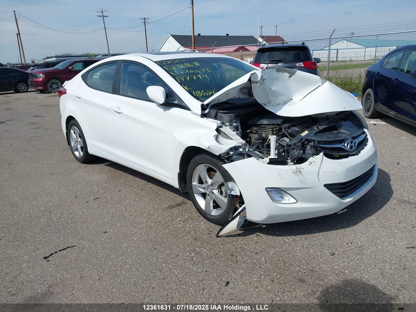 5NPDH4AE7DH177794 2013 Hyundai Elantra Gls/Limited auction photo 1