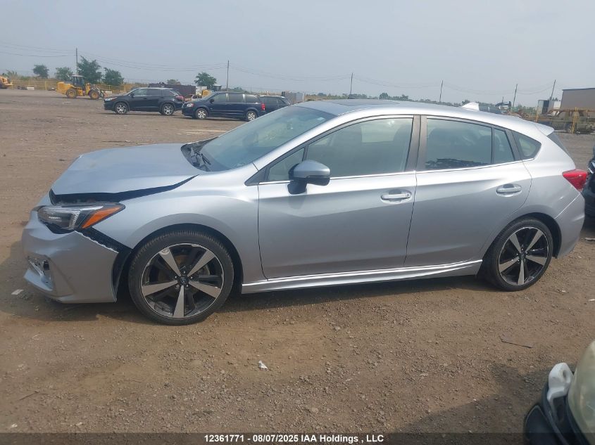 2019 Subaru Impreza Sport-Tech VIN: 4S3GTAU69K3742943 Lot: 12361771