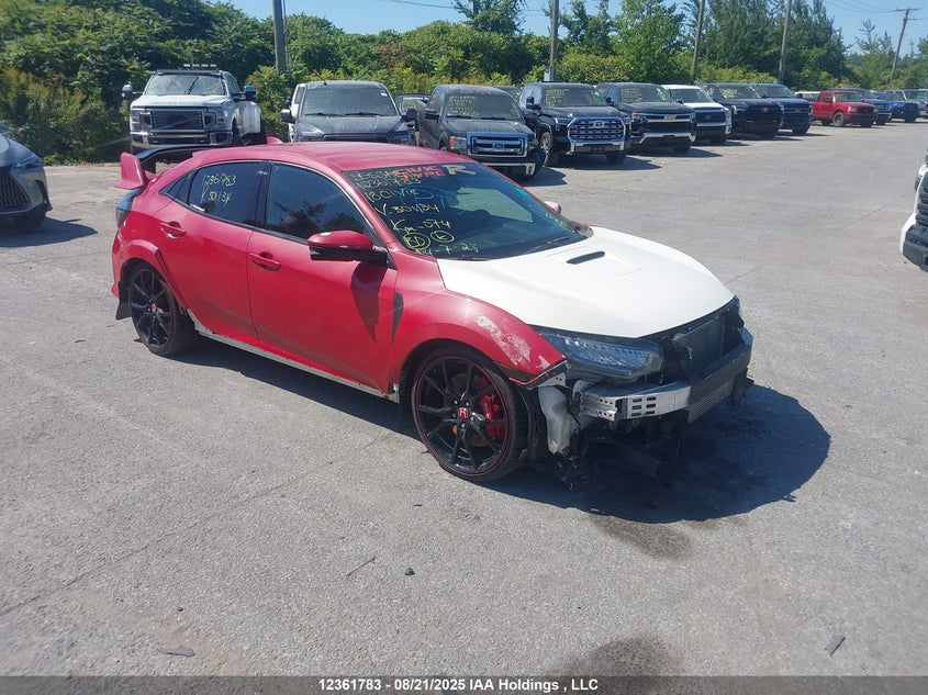 SHHFK8G36JU301134 2018 Honda Civic Type-R auction photo 1