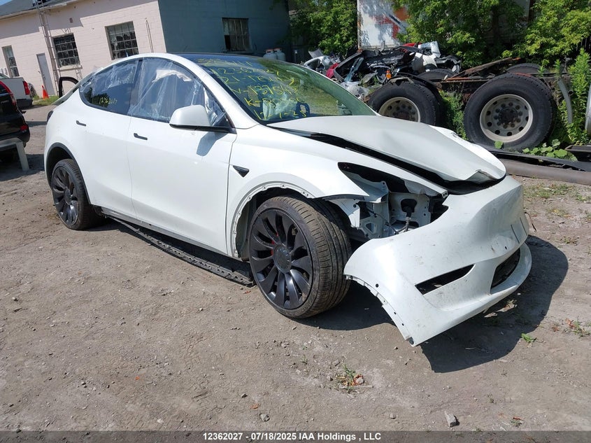 5YJYGDEF6MF137549 2021 Tesla Model Y auction photo 1