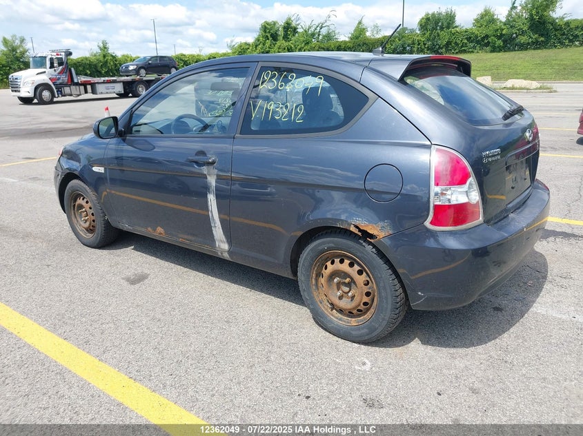 2011 Hyundai Accent Se VIN: KMHCN3BC3BU193212 Lot: 12362049