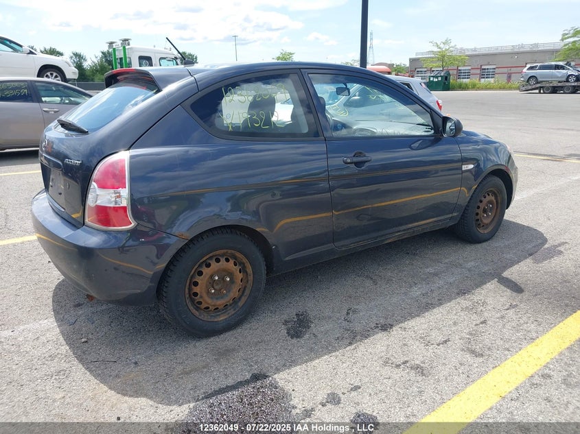 2011 Hyundai Accent Se VIN: KMHCN3BC3BU193212 Lot: 12362049