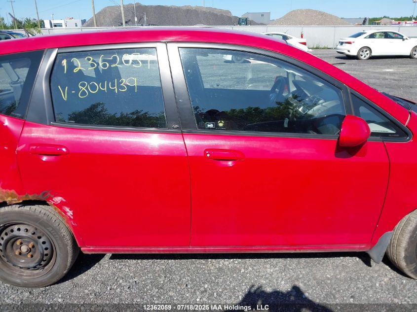 2008 Honda Fit VIN: JHMGD38448S804439 Lot: 12362059