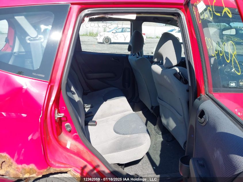 2008 Honda Fit VIN: JHMGD38448S804439 Lot: 12362059