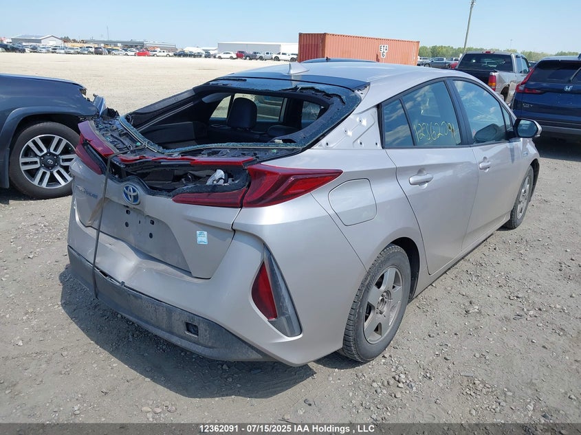 JTDKAMFP6M3193521 2021 TOYOTA PRIUS photo no. 4