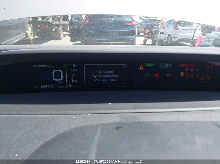 JTDKAMFP6M3193521 2021 TOYOTA PRIUS photo no. 7