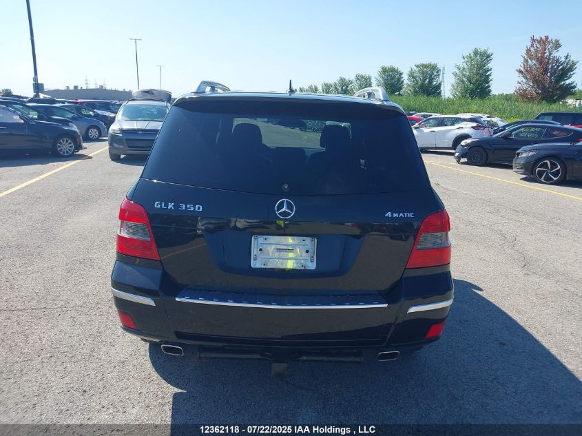 2011 Mercedes-Benz Glk 350 4Matic VIN: WDCGG8HBXBF635638 Lot: 12362118