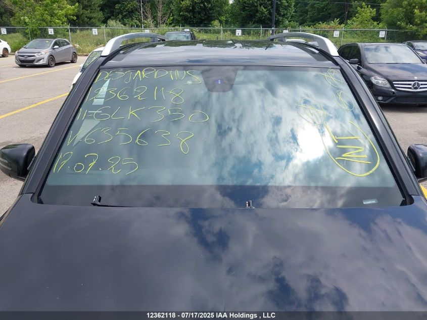 2011 Mercedes-Benz Glk 350 4Matic VIN: WDCGG8HBXBF635638 Lot: 12362118