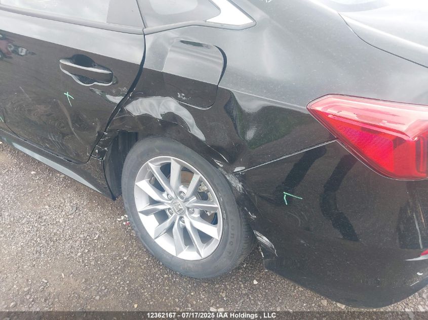 2022 Honda Civic Ex VIN: 2HGFE2F37NH129513 Lot: 12362167