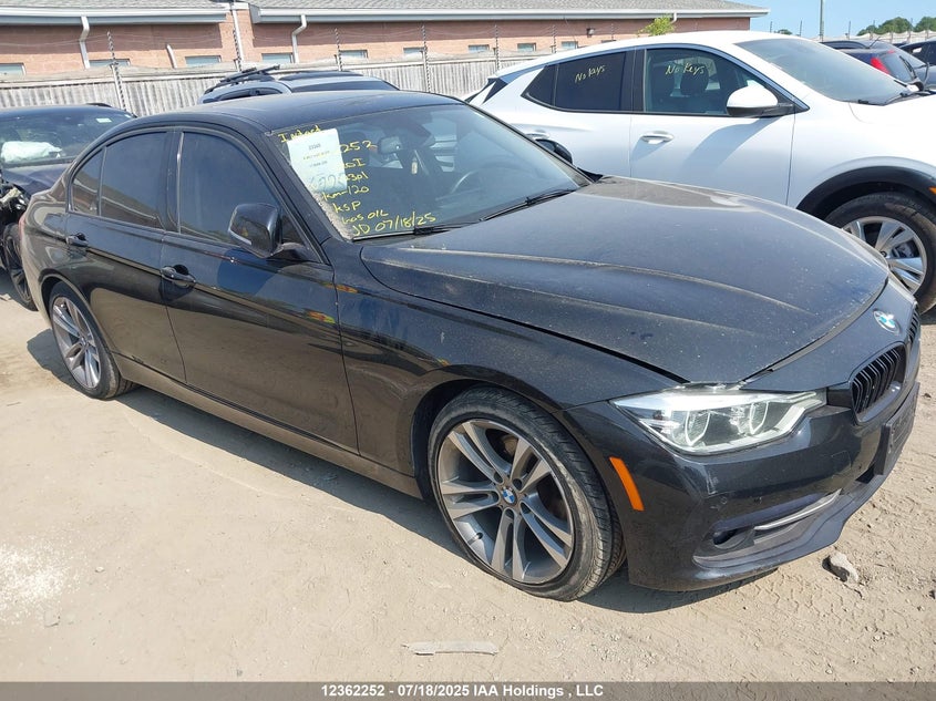 2017 BMW 320I xDrive VIN: WBA8E5G5XHNU42301 Lot: 12362252