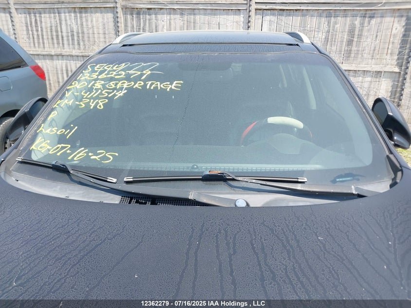 2013 Kia Sportage Ex/Ex Luxury VIN: KNDPCCA27D7411514 Lot: 12362279