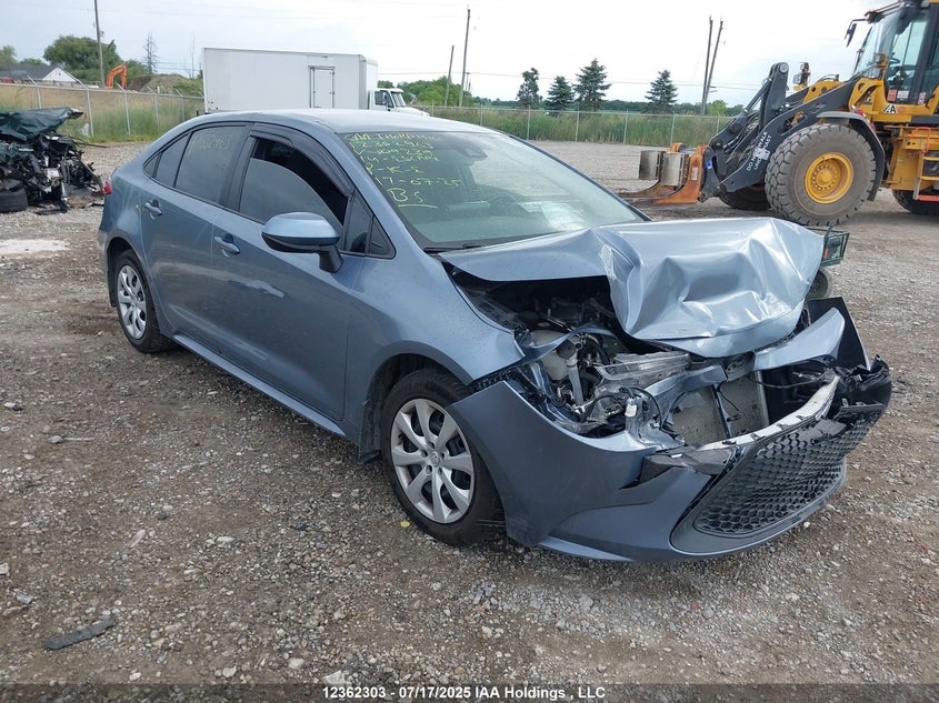 5YFBPMBE7NP355233 2022 Toyota Corolla Le auction photo 1