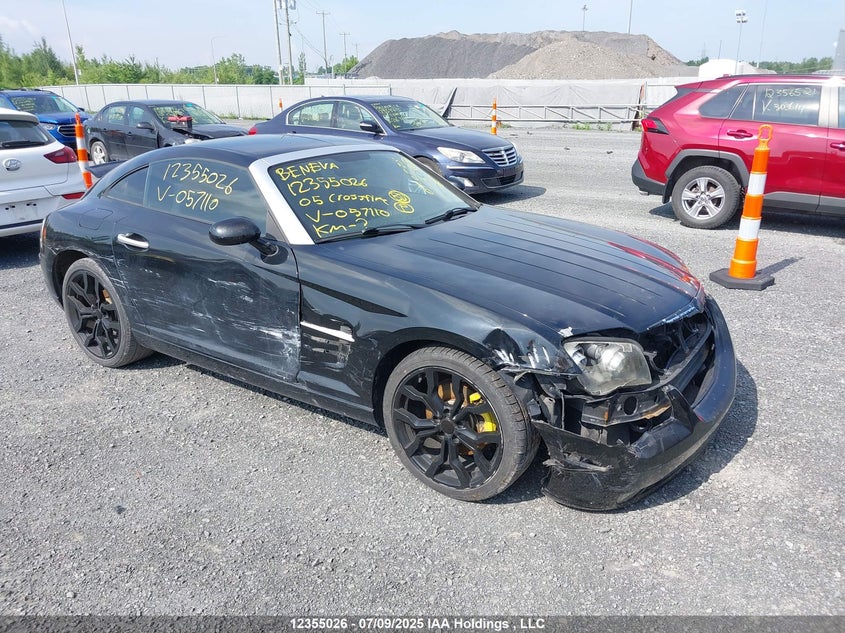 1C3AN69L35X057110 2005 Chrysler Crossfire Limited auction photo 1