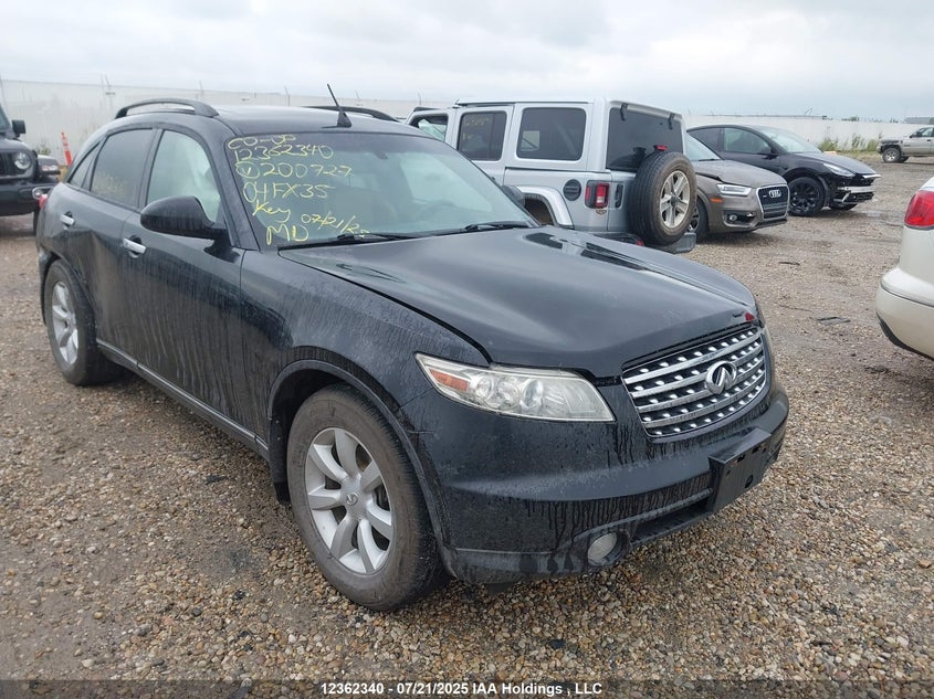 2004 Infiniti Fx35 VIN: JNRAS08WX4X200727 Lot: 12362340