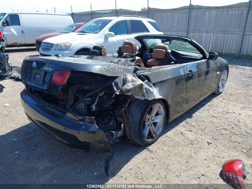 2011 BMW 328 I VIN: WBADW3C53BE537988 Lot: 12362362