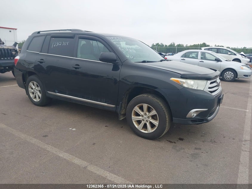 5TDBK3EH3DS179110 2013 Toyota Highlander Plus/Se auction photo 1