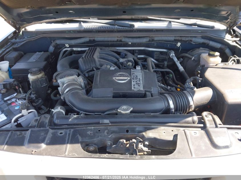 2009 Nissan Xterra Off Road/S/Se VIN: 5N1AN08W89C502065 Lot: 12362486