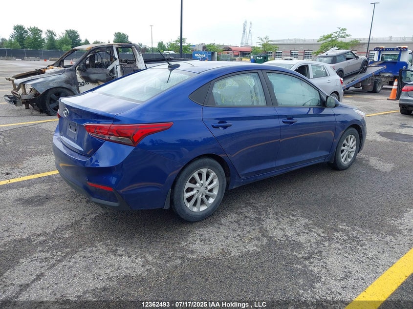 2018 Hyundai Accent Gl VIN: 3KPC24A33JE005306 Lot: 12362493