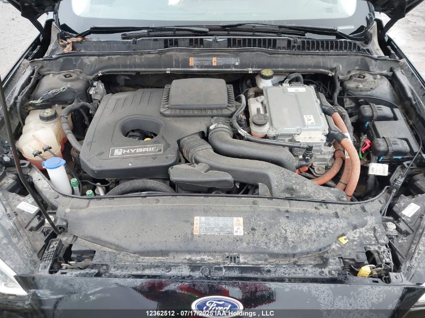 2017 Ford Fusion Se Hybrid VIN: 3FA6P0LU0HR127840 Lot: 12362512