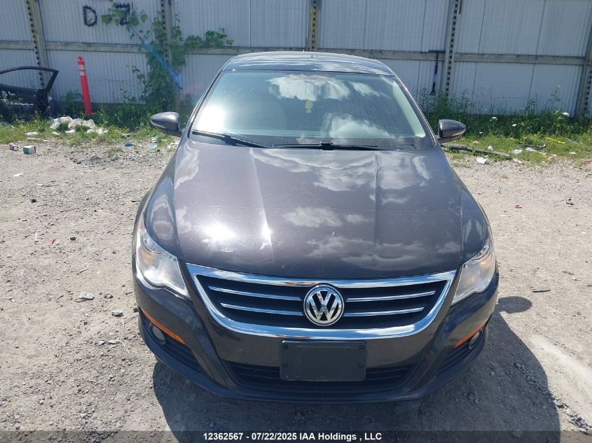 2011 Volkswagen Cc Sport VIN: WVWMN9AN6BE736397 Lot: 12362567