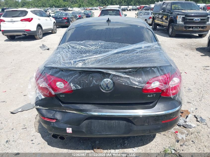 2011 Volkswagen Cc Sport VIN: WVWMN9AN6BE736397 Lot: 12362567