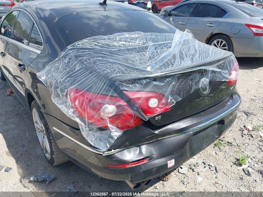 2011 Volkswagen Cc Sport VIN: WVWMN9AN6BE736397 Lot: 12362567