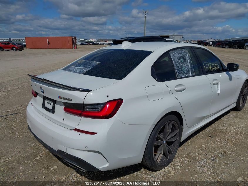2021 BMW M340I xDrive VIN: 3MW5U9J06M8B51785 Lot: 12362617