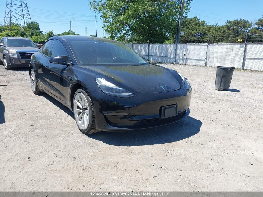 5YJ3E1EB4NF311826 2022 Tesla Model 3 Long Range auction photo 1