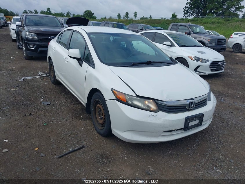 2HGFB2F49CH057728 2012 Honda Civic Lx auction photo 1
