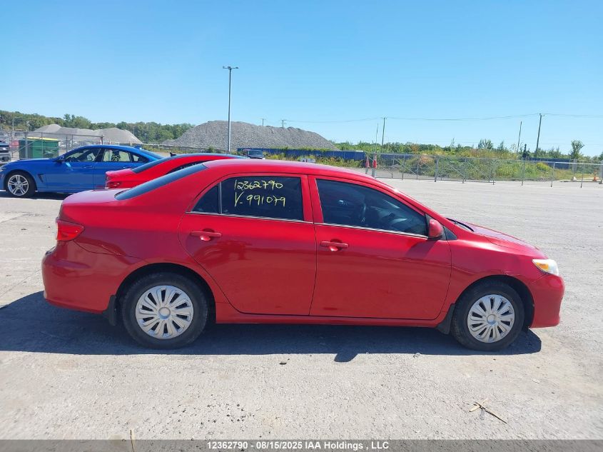 2013 Toyota Corolla S/Le VIN: 2T1BU4EEXDC991079 Lot: 12362790