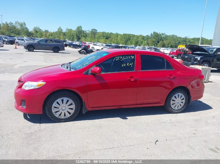 2013 Toyota Corolla S/Le VIN: 2T1BU4EEXDC991079 Lot: 12362790