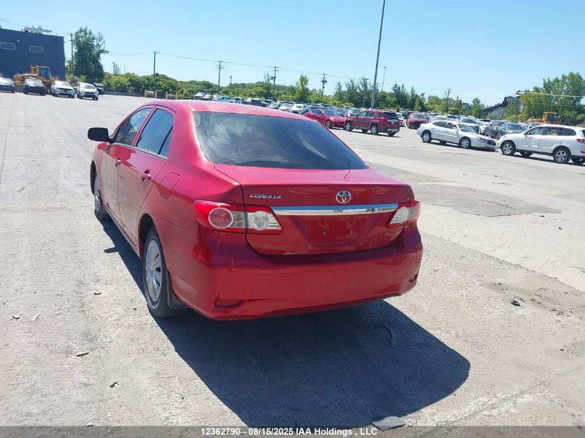 2013 Toyota Corolla S/Le VIN: 2T1BU4EEXDC991079 Lot: 12362790
