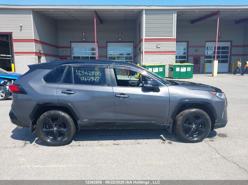 2019 Toyota Rav4 Xle/Xse VIN: 2T3RWRFV2KW044948 Lot: 12362805