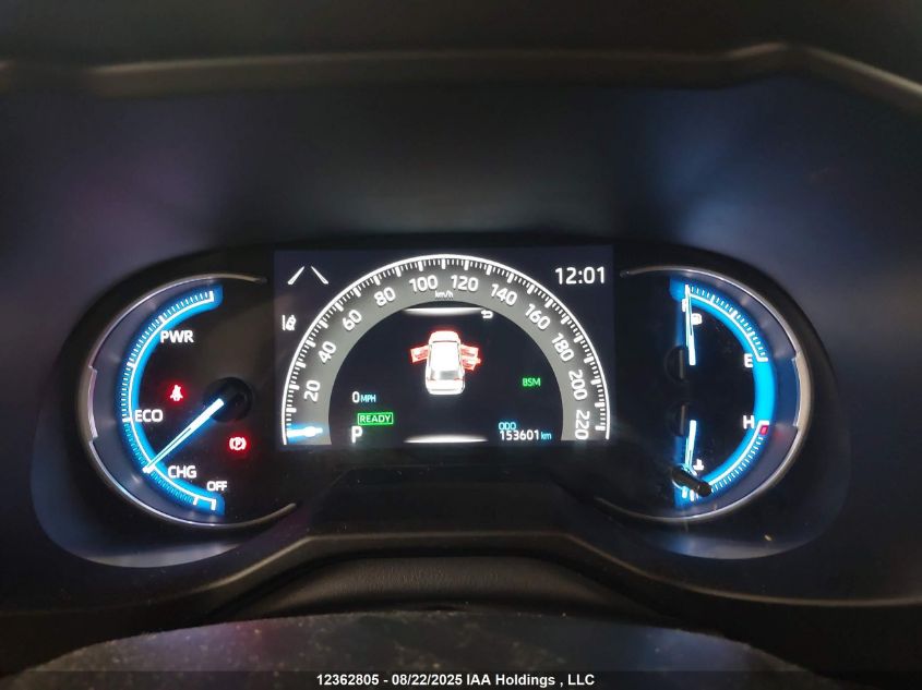 2019 Toyota Rav4 Xle/Xse VIN: 2T3RWRFV2KW044948 Lot: 12362805