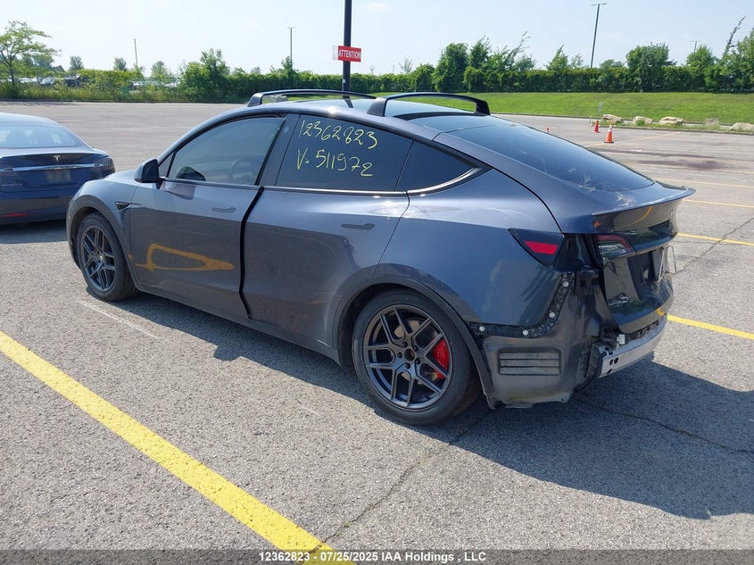 7SAYGDEF8NF511972 2022 TESLA MODEL Y photo no. 3
