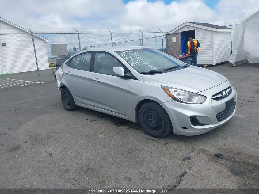 2012 Hyundai Accent Gls/Gs VIN: KMHCT4AE9CU084169 Lot: 12362829