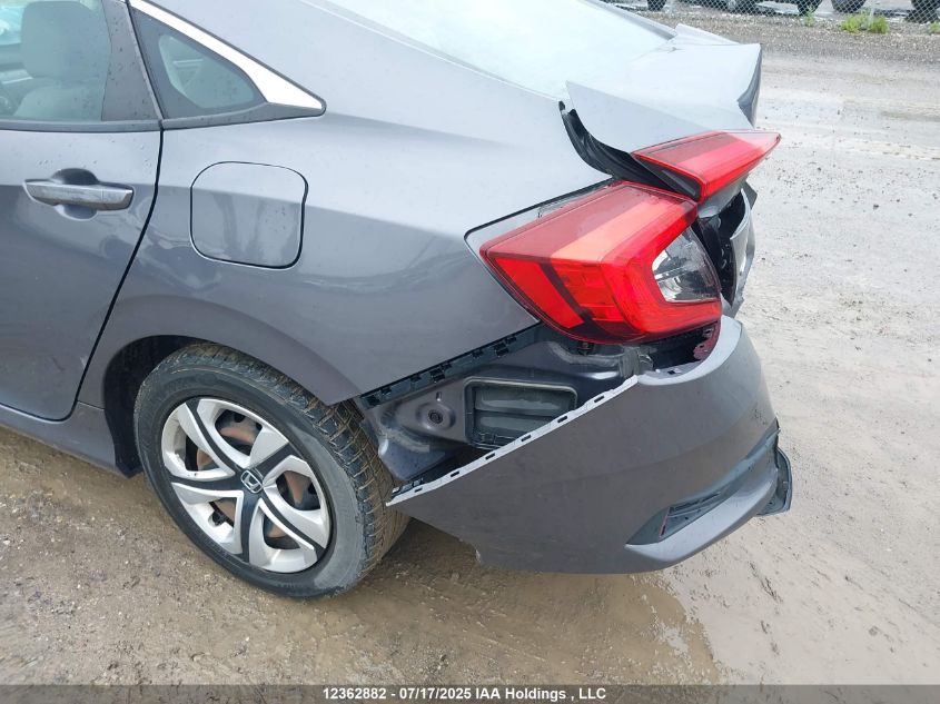 2016 Honda Civic VIN: 19XFC2F56GE242714 Lot: 12362882