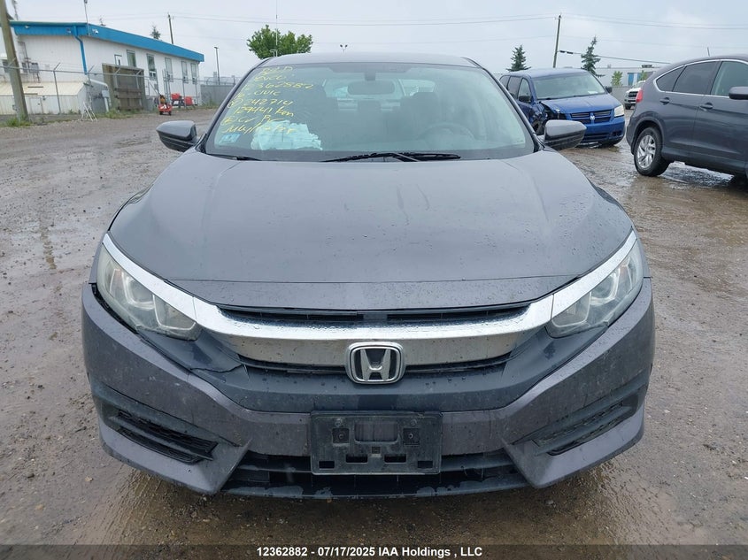 2016 Honda Civic VIN: 19XFC2F56GE242714 Lot: 12362882