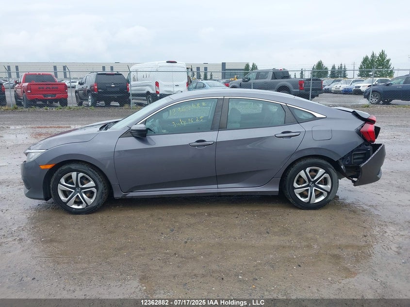 2016 Honda Civic VIN: 19XFC2F56GE242714 Lot: 12362882