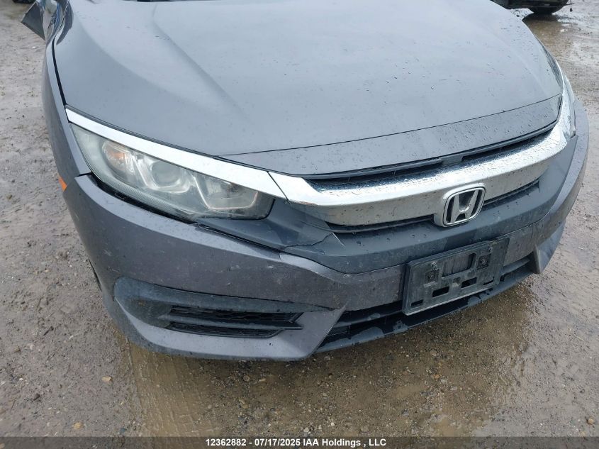 2016 Honda Civic VIN: 19XFC2F56GE242714 Lot: 12362882