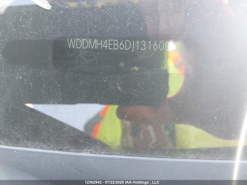 2013 Mercedes-Benz B250 VIN: WDDMH4EB6DJ131600 Lot: 12362942