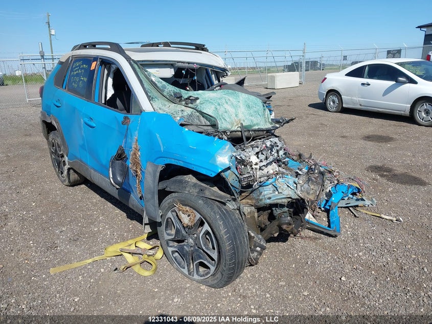2T3J1RFVXKW007805 2019 Toyota Rav4 Trail auction photo 1