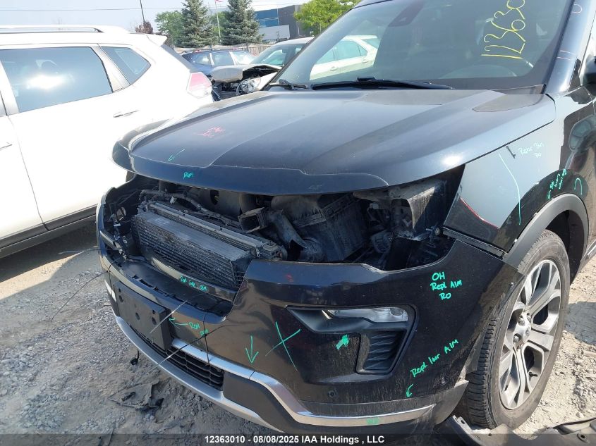 2018 Ford Explorer Platinum VIN: 1FM5K8HT1JGA74173 Lot: 12363010