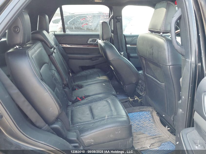 2018 Ford Explorer Platinum VIN: 1FM5K8HT1JGA74173 Lot: 12363010