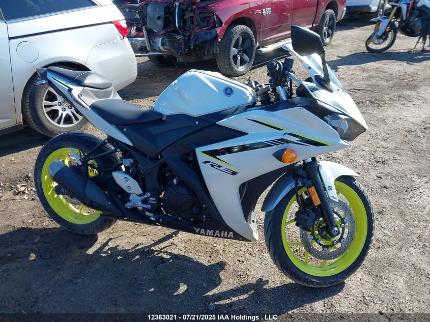 2018 Yamaha Yzfr3 A VIN: MH3RH15N6JK001817 Lot: 12363021